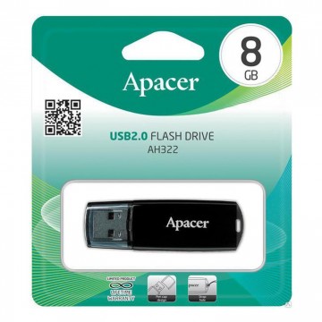 USB Флешка 8GB Apacer AH322 черная в Одессе