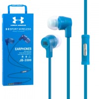 Наушники с микрофоном JBL JB-3500 голубые