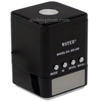 Портативная колонка WSTER WS-695 черная