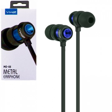 Наушники с микрофоном Sonic Sound 1088-ME88 черно-синие в Одессе