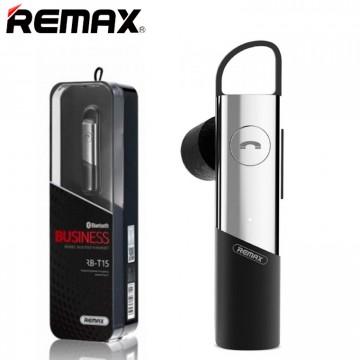 Bluetooth гарнитура Remax RB-T15 серебристая в Одессе