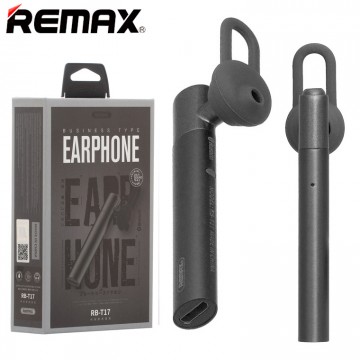 Bluetooth гарнитура Remax RB-T17 черная в Одессе