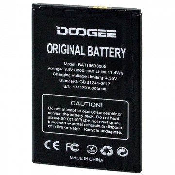 Аккумулятор Doogee BAT16533000 3000 mAh X9, X9 Pro AAAA/Original тех.пакет в Одессе