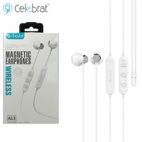 Bluetooth наушники с микрофоном Celebrat A13 белые