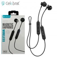 Bluetooth наушники с микрофоном Celebrat A13 черные