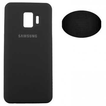 Чехол Silicone Cover Full Samsung J2 Core 2018 J260 черный в Одессе