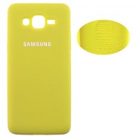 Чехол Silicone Cover Full Samsung J2 Prime G532, G530 желтый