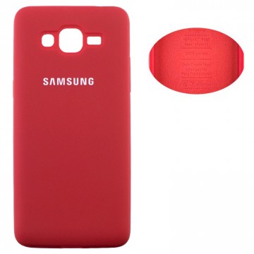 Чехол Silicone Cover Full Samsung J2 Prime G532, G530 красный в Одессе