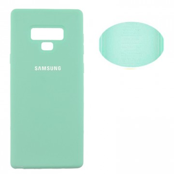 Чехол Silicone Cover Full Samsung Note 9 N960 бирюзовый в Одессе