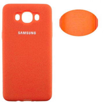 Чехол Silicone Cover Full Samsung J7 2016 J710 оранжевый в Одессе