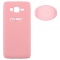 Чехол Silicone Cover Full Samsung J2 Prime G532, G530 розовый