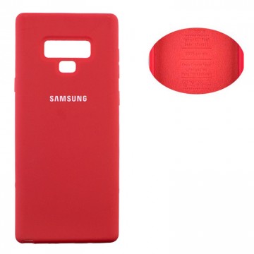 Чехол Silicone Cover Full Samsung Note 9 N960 красный в Одессе