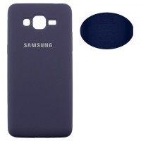 Чехол Silicone Cover Full Samsung J2 Prime G532, G530 синий