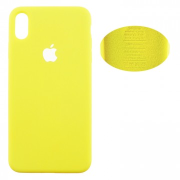 Чехол Silicone Cover Full Apple iPhone XR желтый в Одессе