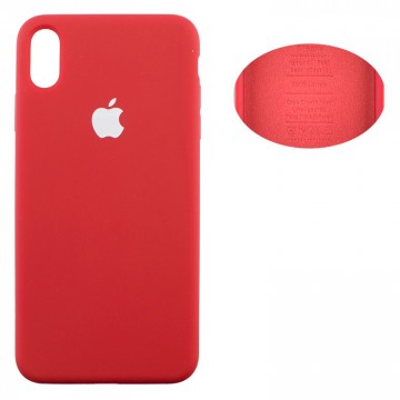 Чехол Silicone Cover Full Apple iPhone XR красный в Одессе