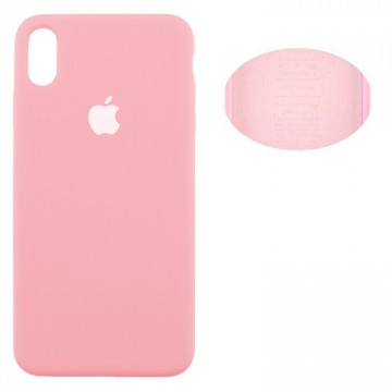 Чехол Silicone Cover Full Apple iPhone XS Max розовый в Одессе