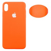 Чехол Silicone Cover Full Apple iPhone XR оранжевый