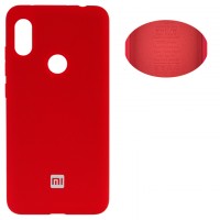 Чехол Silicone Cover Full Xiaomi Redmi Note 6, Note 6 Pro красный