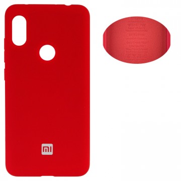 Чехол Silicone Cover Full Xiaomi Redmi Note 6, Note 6 Pro красный в Одессе