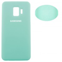 Чехол Silicone Cover Full Samsung J2 Core 2018 J260 бирюзовый