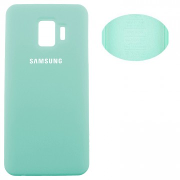 Чехол Silicone Cover Full Samsung J2 Core 2018 J260 бирюзовый в Одессе