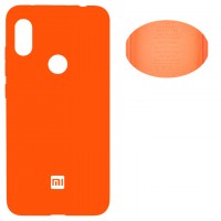 Чехол Silicone Cover Full Xiaomi Redmi Note 6, Note 6 Pro оранжевый