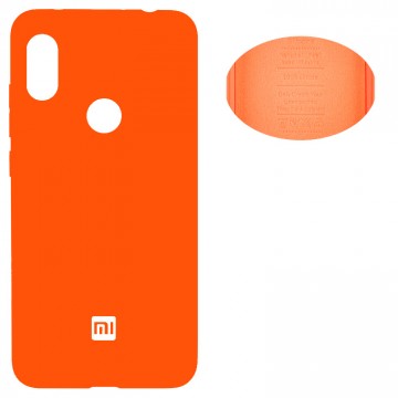 Чехол Silicone Cover Full Xiaomi Redmi Note 6, Note 6 Pro оранжевый в Одессе