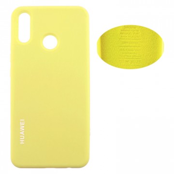 Чехол Silicone Cover Full Huawei P Smart Plus желтый в Одессе