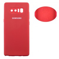 Чехол Silicone Cover Full Samsung Note 8 N950 красный