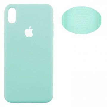 Чехол Silicone Cover Full Apple iPhone XS Max бирюзовый в Одессе