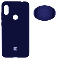 Чехол Silicone Cover Full Xiaomi Redmi Note 6, Note 6 Pro синий