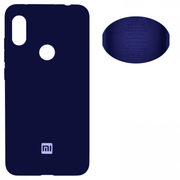 Чехол Silicone Cover Full Xiaomi Redmi Note 6, Note 6 Pro синий в Одессе