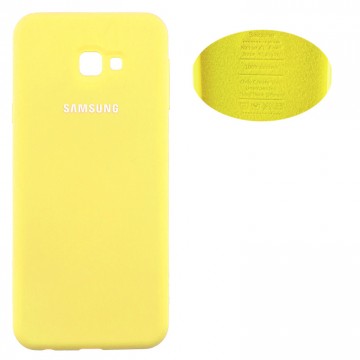 Чехол Silicone Cover Full Samsung J4 Plus 2018 J415 желтый в Одессе