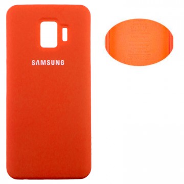 Чехол Silicone Cover Full Samsung J2 Core 2018 J260 оранжевый в Одессе