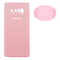 Чехол Silicone Cover Full Samsung Note 8 N950 розовый