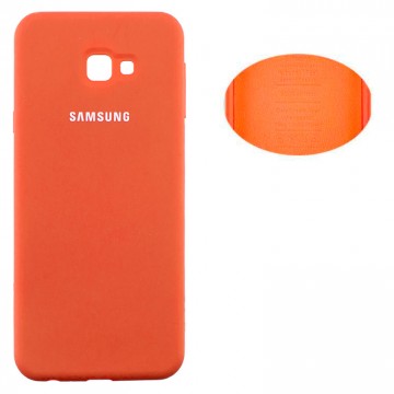 Чехол Silicone Cover Full Samsung J4 Plus 2018 J415 оранжевый в Одессе