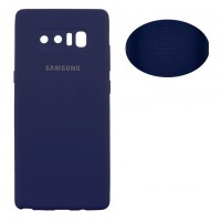 Чехол Silicone Cover Full Samsung Note 8 N950 синий