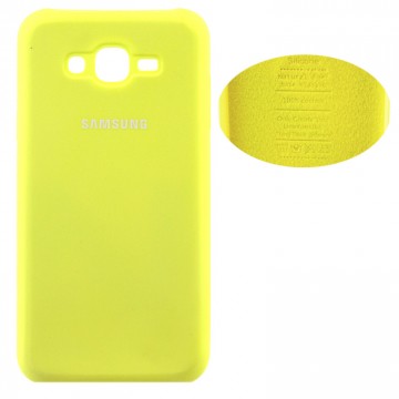 Чехол Silicone Cover Full Samsung J7 2015 J700, J7 Neo J701 желтый в Одессе