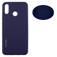 Чехол Silicone Cover Full Huawei P Smart Plus синий