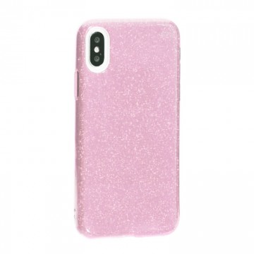 Чехол силиконовый Shine Apple Iphone XR розовый в Одессе