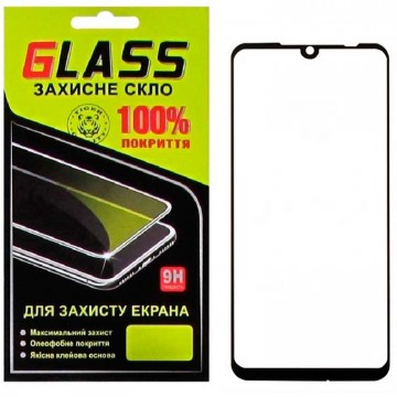 Защитное стекло Full Glue Xiaomi Redmi Note 7, Redmi Note 7S black Glass в Одессе