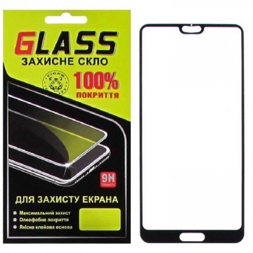 Защитное стекло Full Glue Huawei P20 Pro black Glass в Одессе