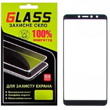 Защитное стекло Full Glue Xiaomi Redmi S2, Redmi Y2 black Glass в Одессе