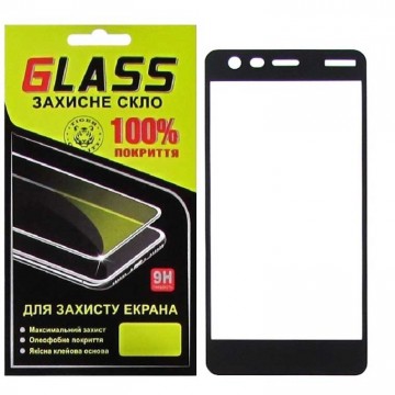 Защитное стекло Full Glue Nokia 2 black Glass в Одессе