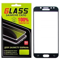 Защитное стекло Full Glue Samsung J5 2017 J530 black Glass