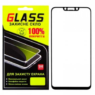 Защитное стекло Full Screen Huawei Nova 3, Nova 3i, P Smart Plus black Glass в Одессе