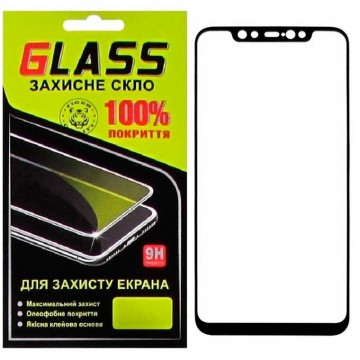 Защитное стекло Full Screen Xiaomi Mi 8, Mi 8 Pro black Glass в Одессе