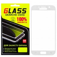 Защитное стекло Full Screen Samsung A5 2017 A520 white Glass