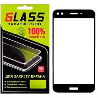 Защитное стекло Full Screen Huawei P9 Lite mini, Nova Lite 2017 black Glass