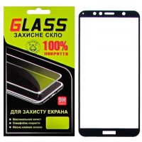 Защитное стекло Full Screen Huawei Y6 2018, Y6 Prime 2018, Honor 7A Pro black Glass